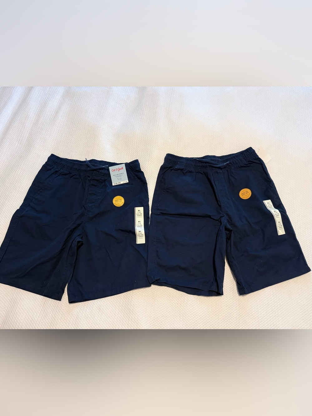 Cat & Jack Navy Blue Kids Shorts - 2 Pack